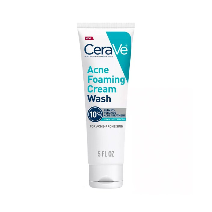 CeraVe Acne Foaming Cream Cleanser BPO 10%