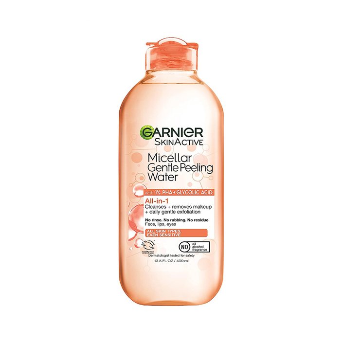 Garnier Skinactive Micellar Gentle Peeling Water with 1% PHA + Glycolic Acid