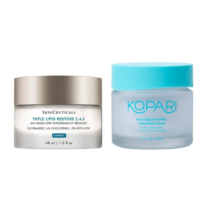 skinceuticals triple lipid moisturizer, kopari moisturizer