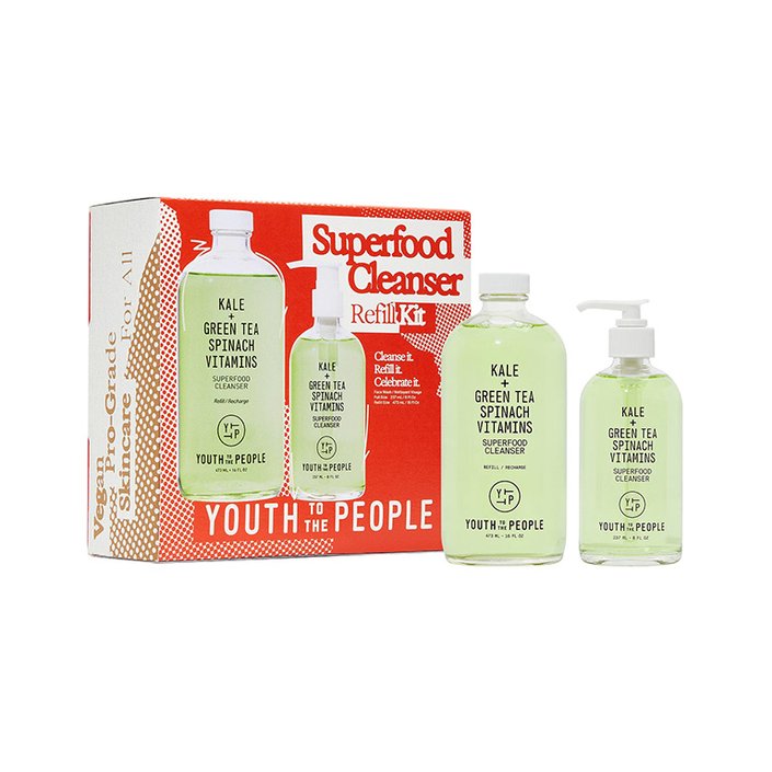 Youth To The People Superfood Gentle Antioxidant Refillable Cleanser Set